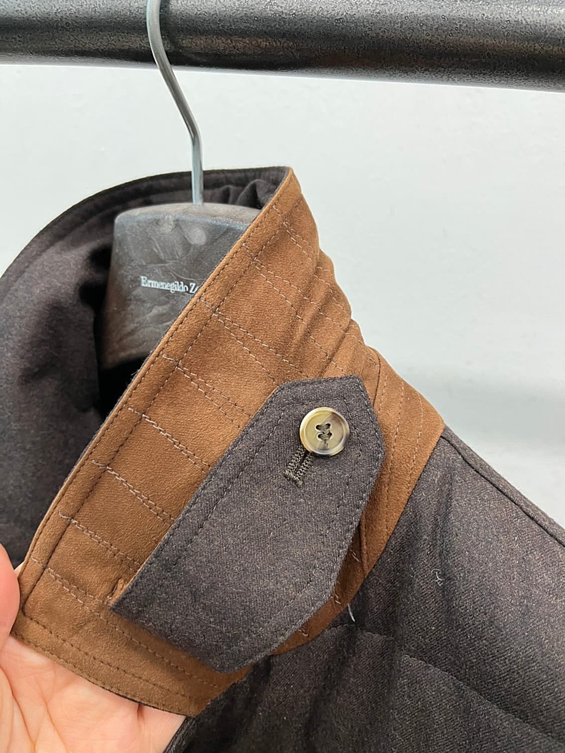 105-110) 브로이어 브라운 울 패딩자켓  상품이미지7