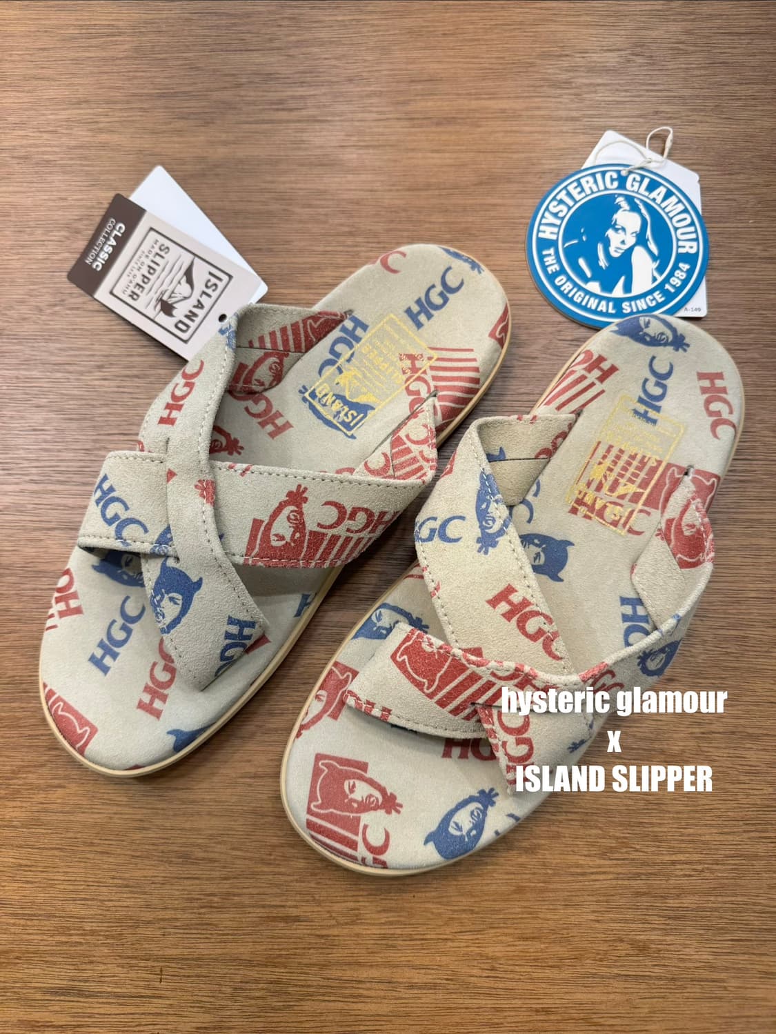 [10][270mm] 히스테릭글래머 x 아일랜드 슬리퍼 샌들 상품이미지2