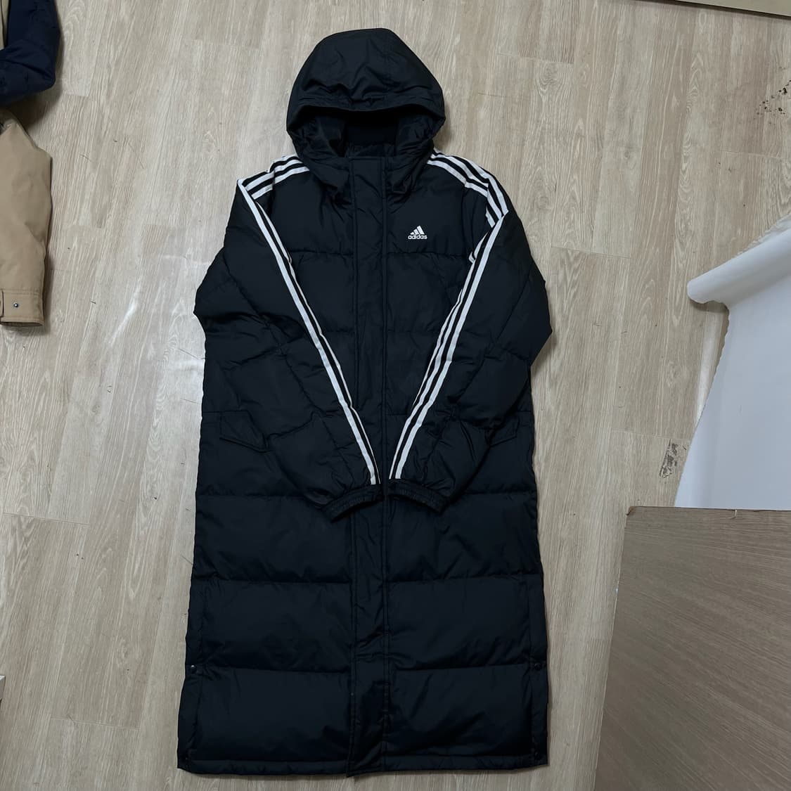 아디다스 남성 덕다운 후드 롱패딩 XL/105 상품이미지1