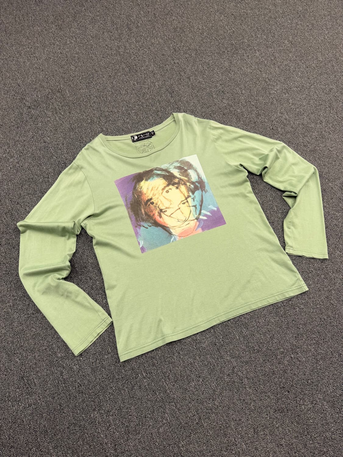 M) 히스테릭 글래머 빈티지 앤디워홀 프린팅 롱슬리브 상품이미지1