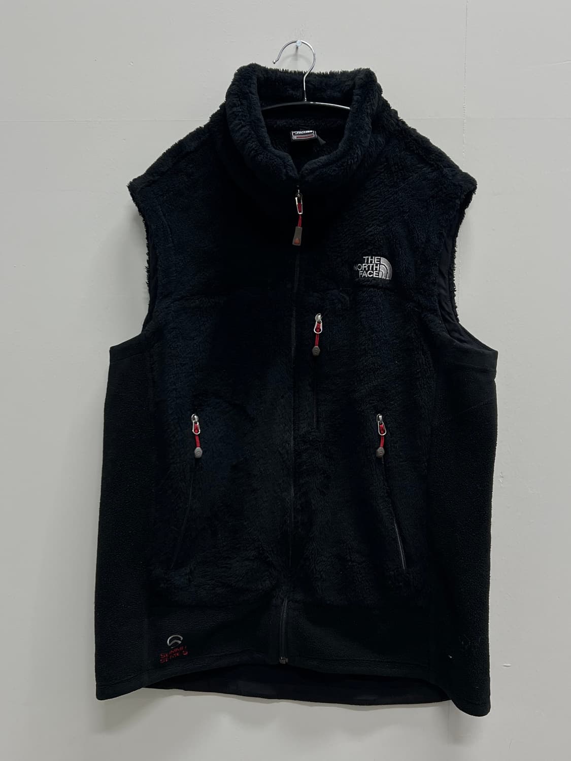 노스페이스 폴라텍 셰르파 플리스 조끼 베스트 블랙 상품이미지2