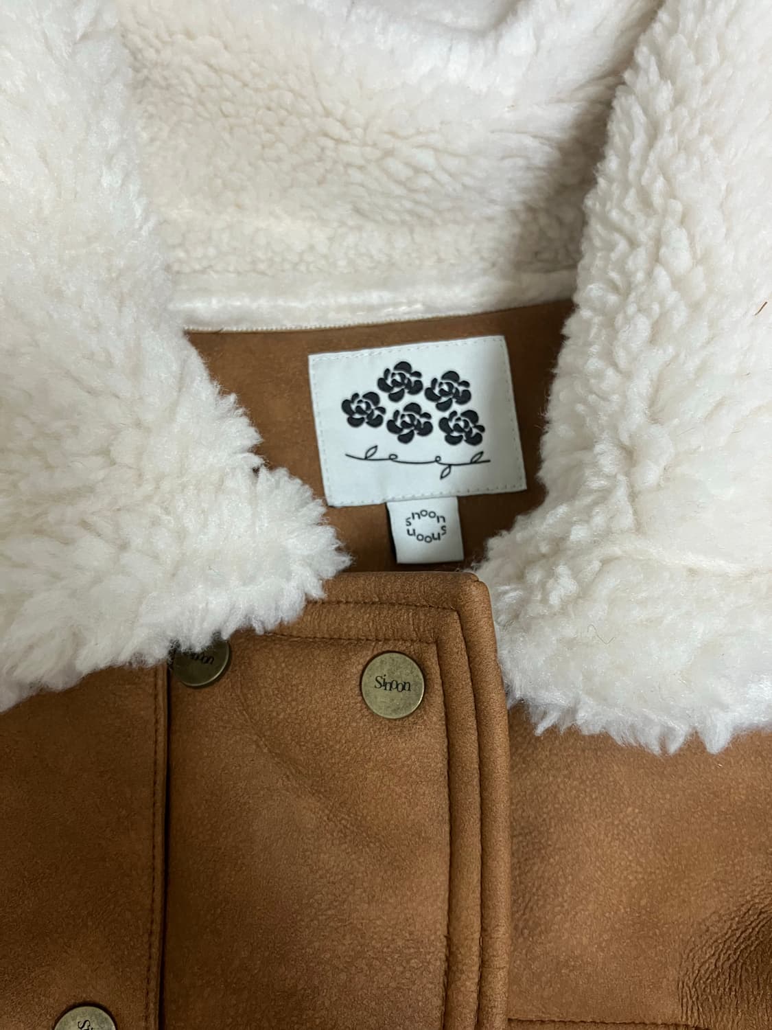 시눈(sinoon) 빈티지 무스탕 자켓 상품이미지5