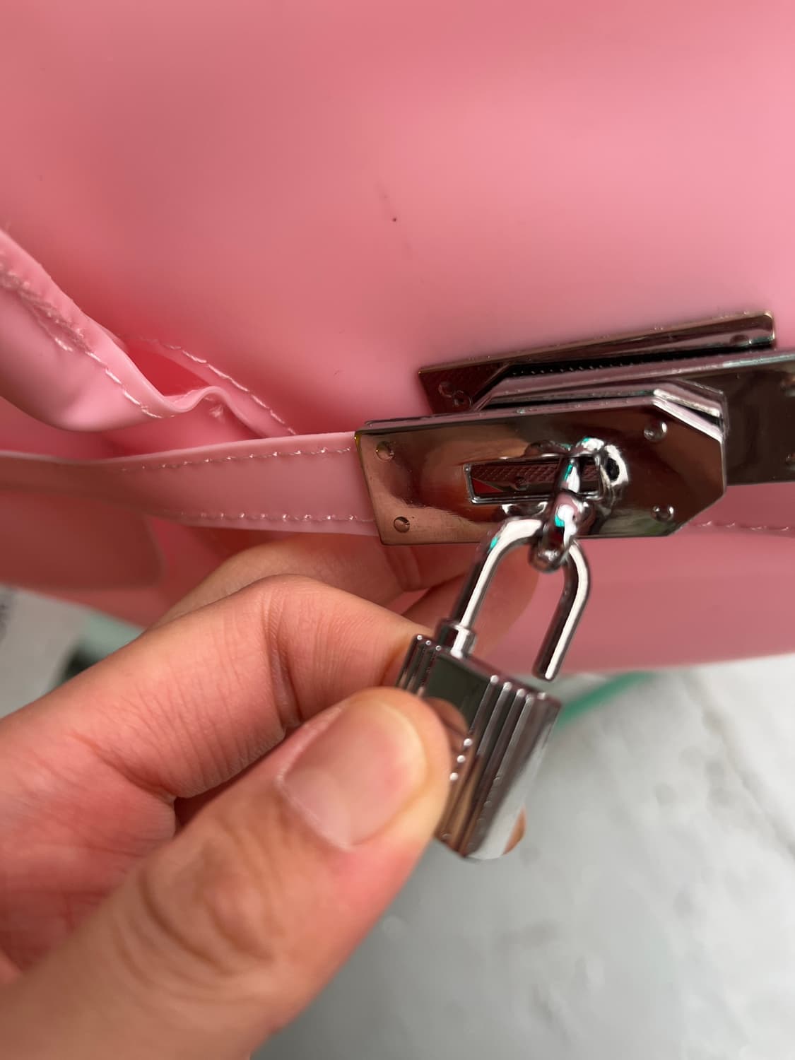 딸기우유색 젤리버킨 🍓 상품이미지2