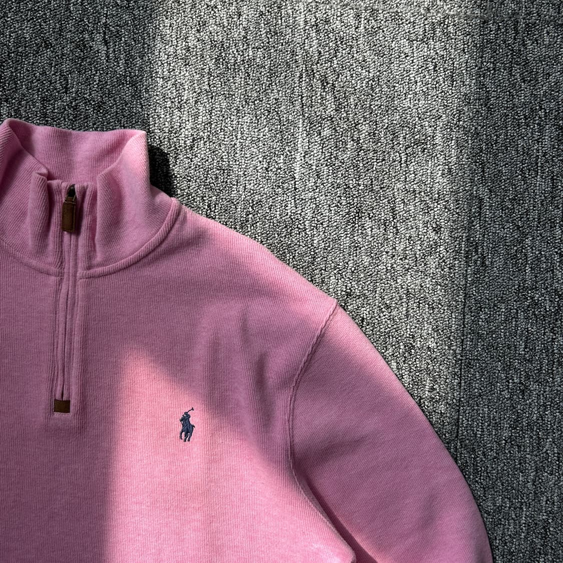 폴로 랄프로렌 핑크 하프집업 니트 상품이미지2