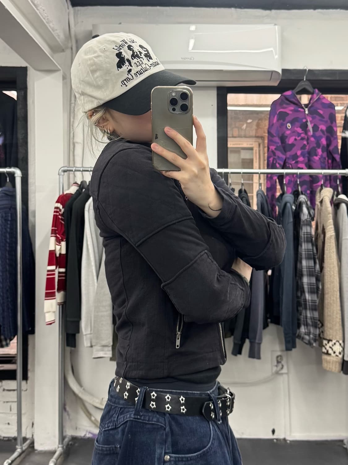 폴로 랄프로렌 피그먼트 코튼 바이커 자켓 상품이미지4