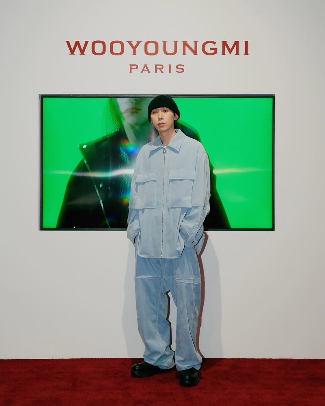 우영미 블루 코듀로이 점퍼 48사이즈 상품이미지9