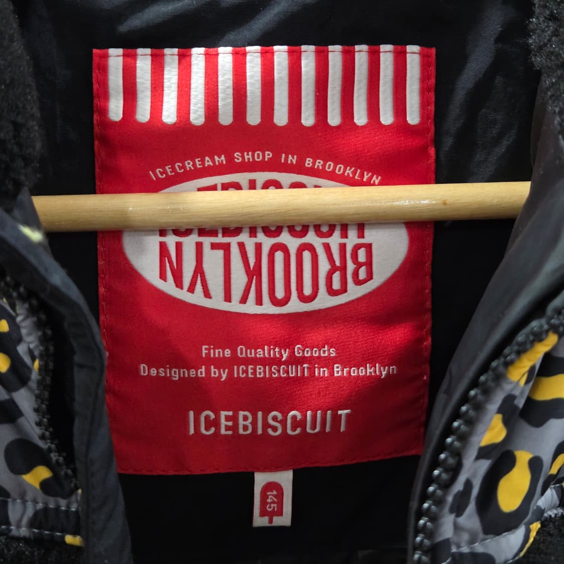 아이스비스킷 키즈 덕다운 플리스 패딩 145 상품이미지3