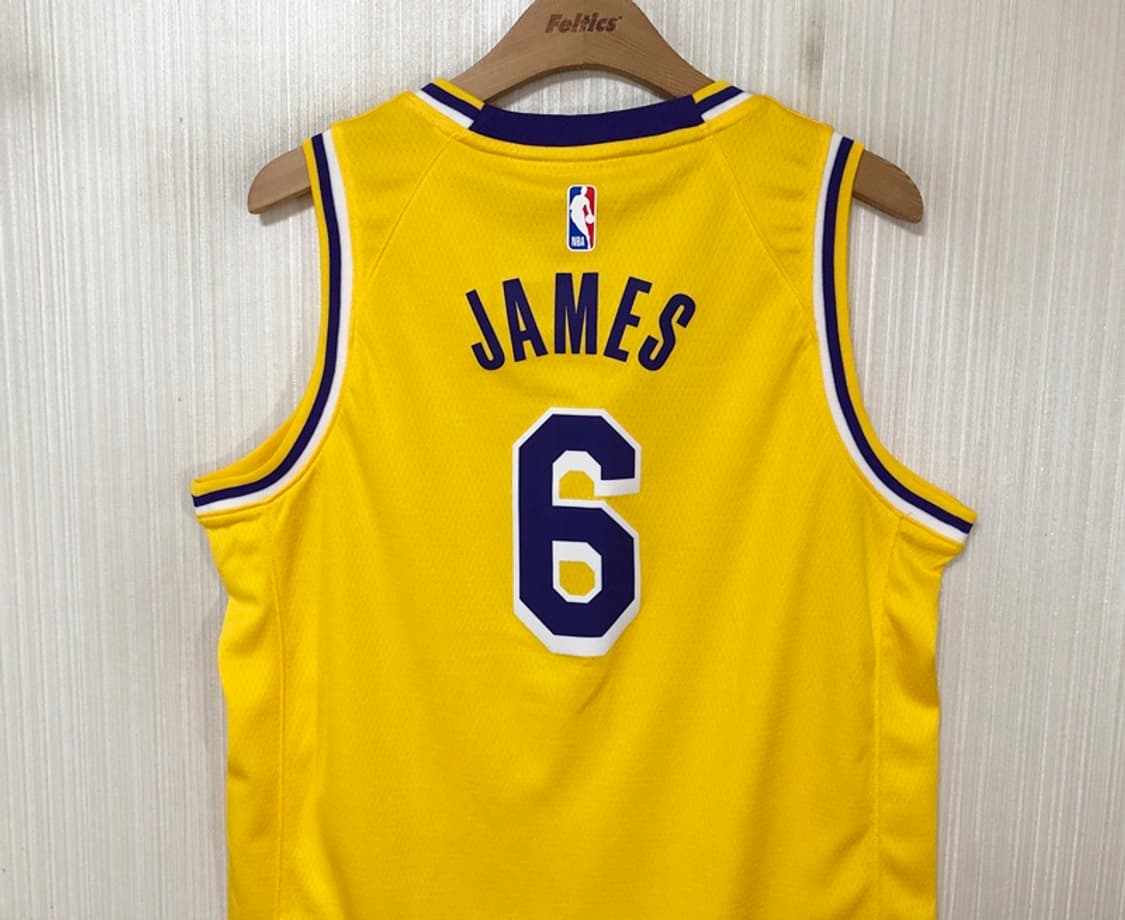 NBA 나이키 LA레이커스 스윙맨져지 유스L(14-16) #6 르브론 상품이미지9