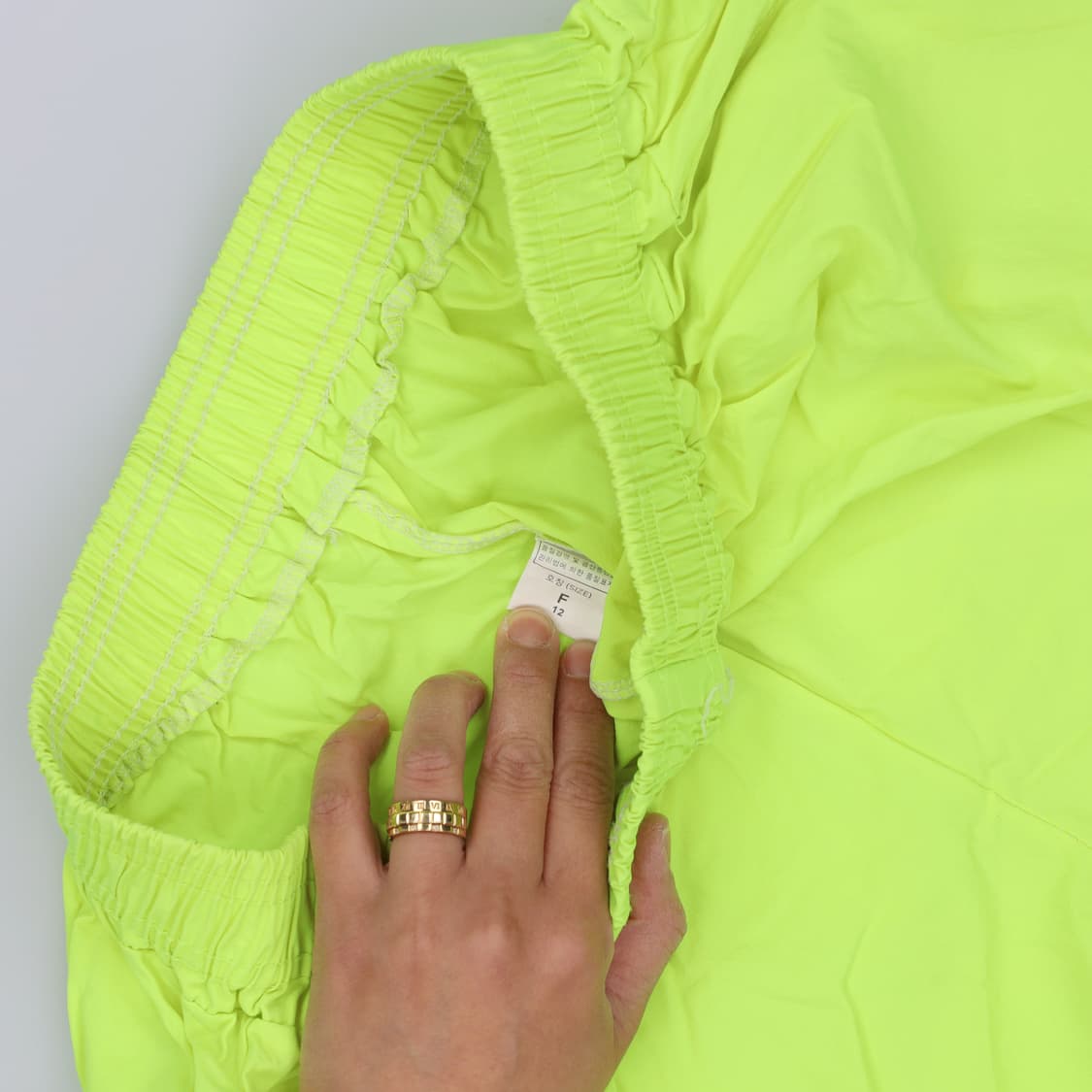 F 빈티지 형광 반바지 쇼츠 0417H1 상품이미지4