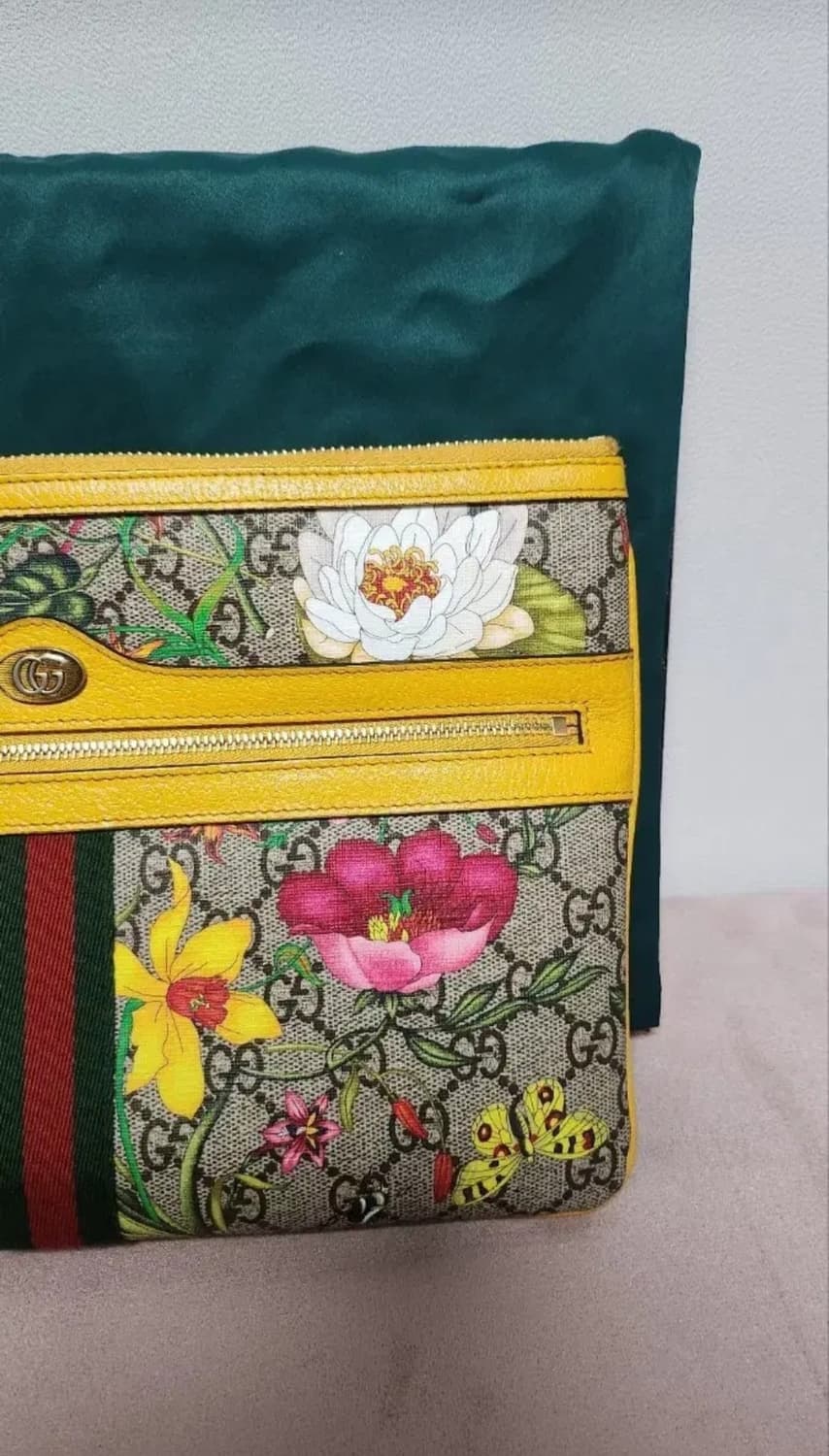 GUCCI 구찌 마몬트 오디피아 플로라 클러치 한정판 가방 백 플라워 상품이미지4