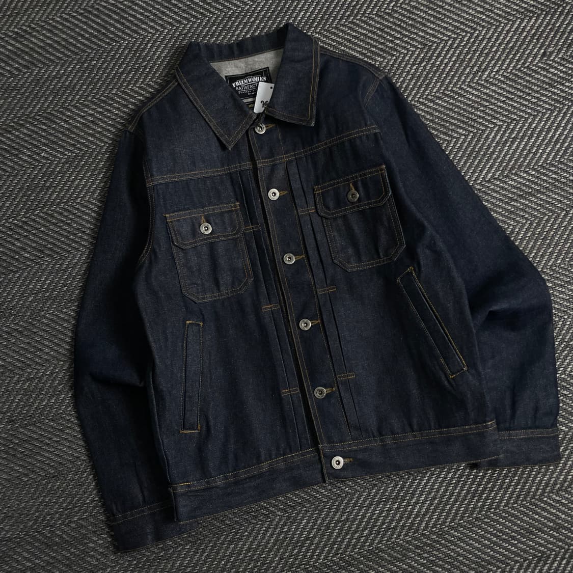 프리즘웍스 아메카지 생지 데님 트러커 자켓y 3308 상품이미지1