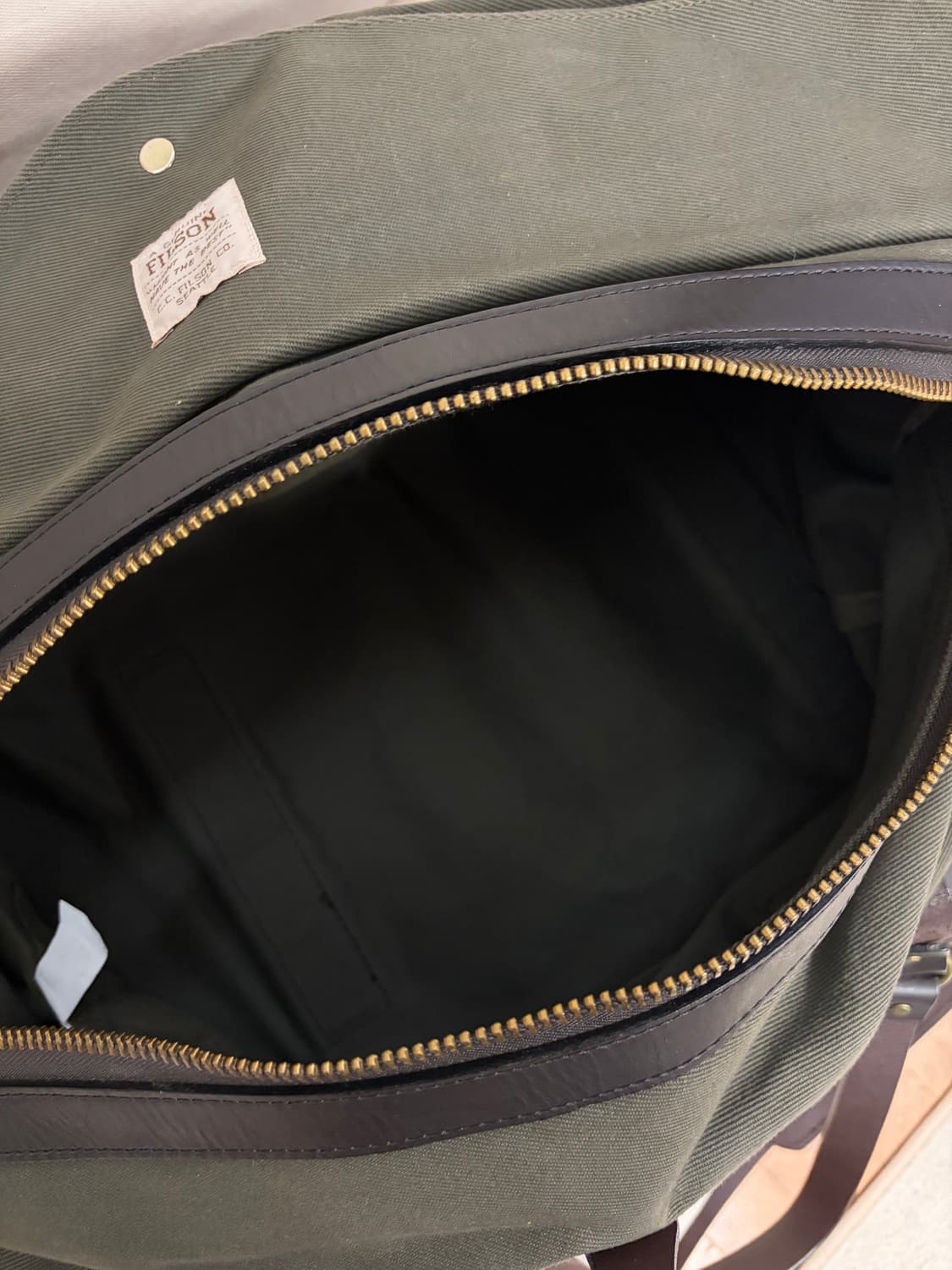 필슨 70222 미디움 더플백 (오터그린 / Made in USA) 상품이미지6