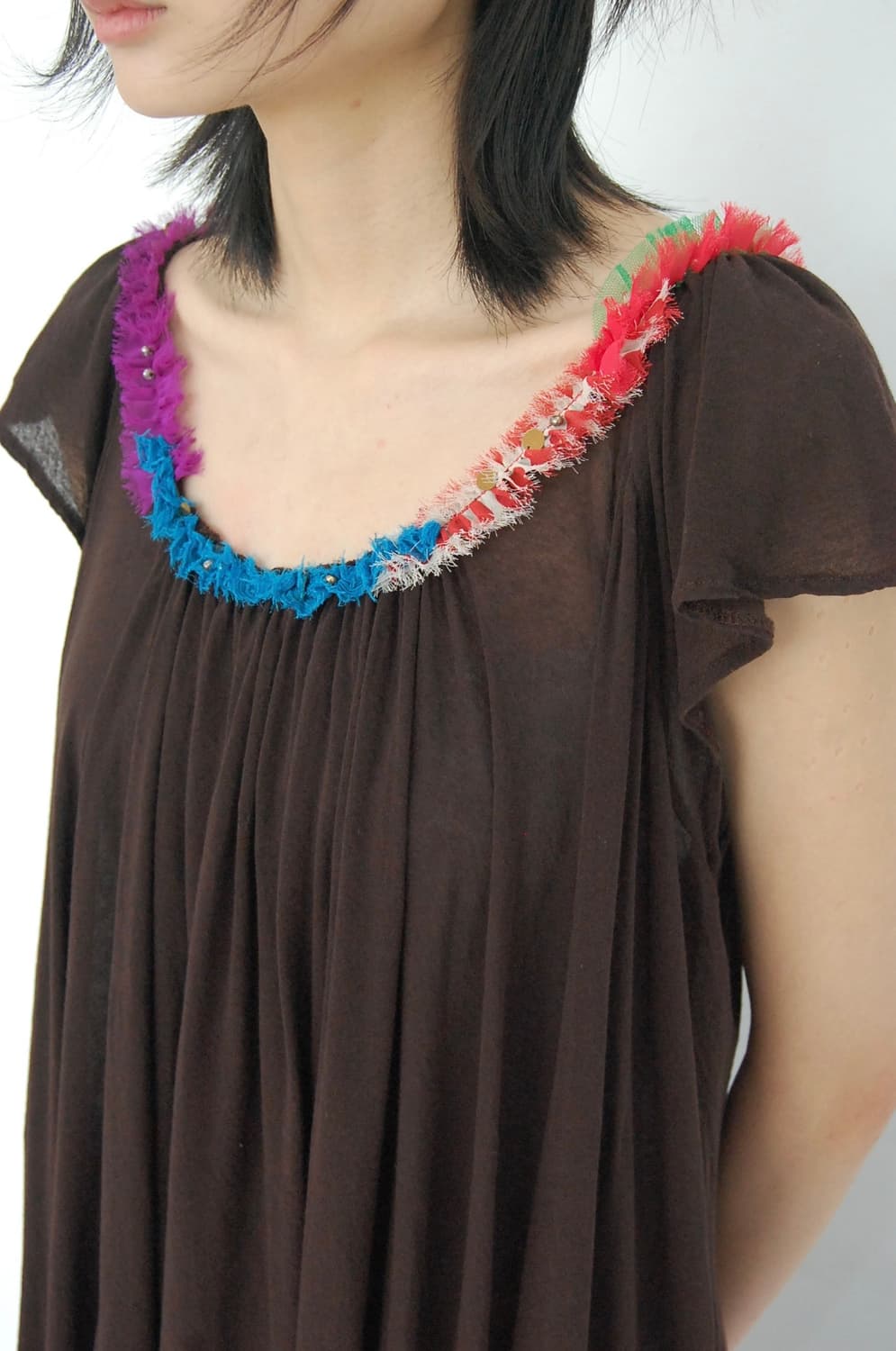 Sunao kuwahara frill one piece 상품이미지3