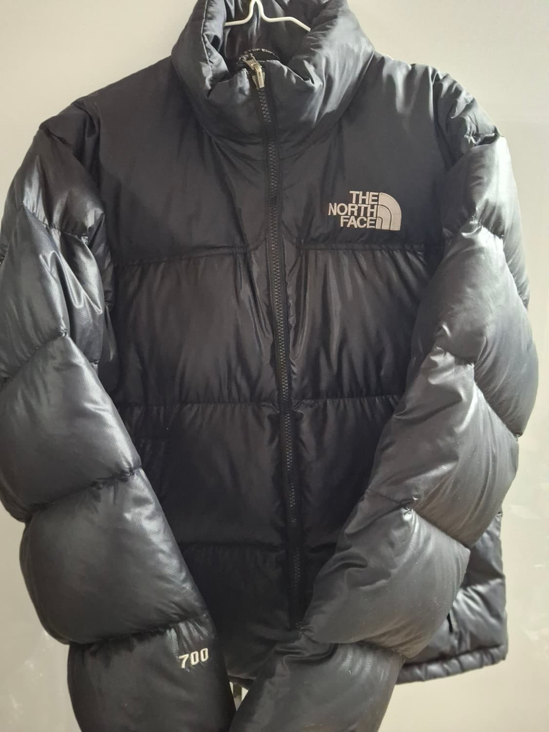 노스페이스 700 눕시 패딩 블랙 공용90 / 컨디션 상 상품이미지5