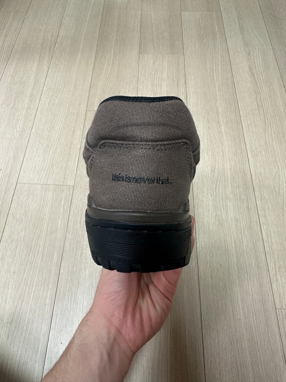 (265) 뉴발란스 디스이즈네버댓 550 브라운 블랙 상품이미지6