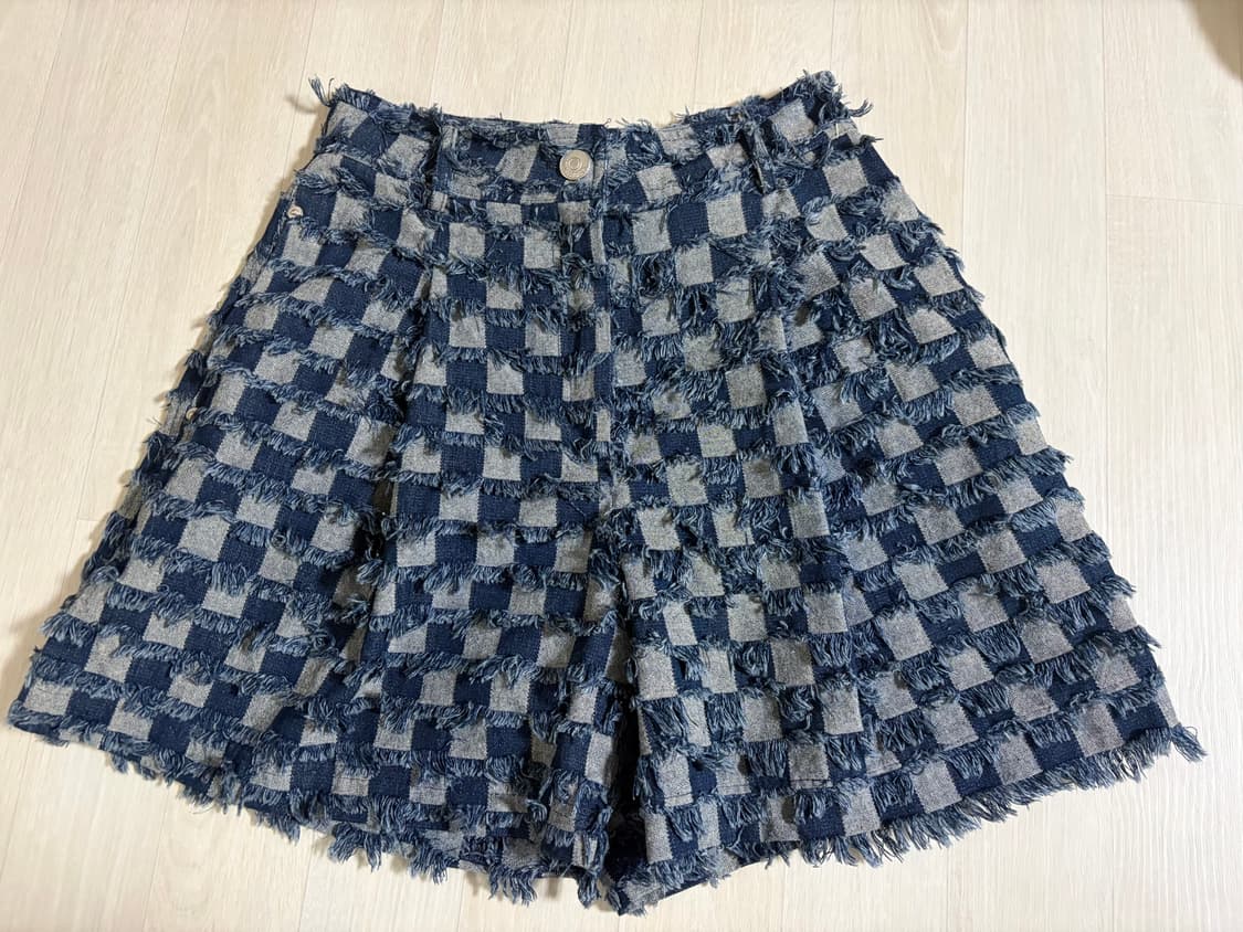 비터앤더 자카르 바둑판 체크 반바지 상품이미지1