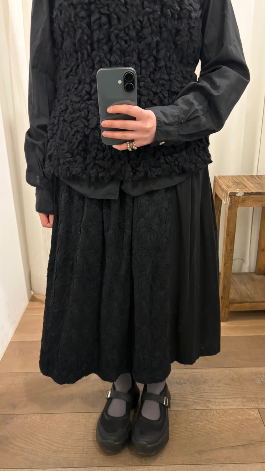 2way Docking Needlepoint Skirt 상품이미지10