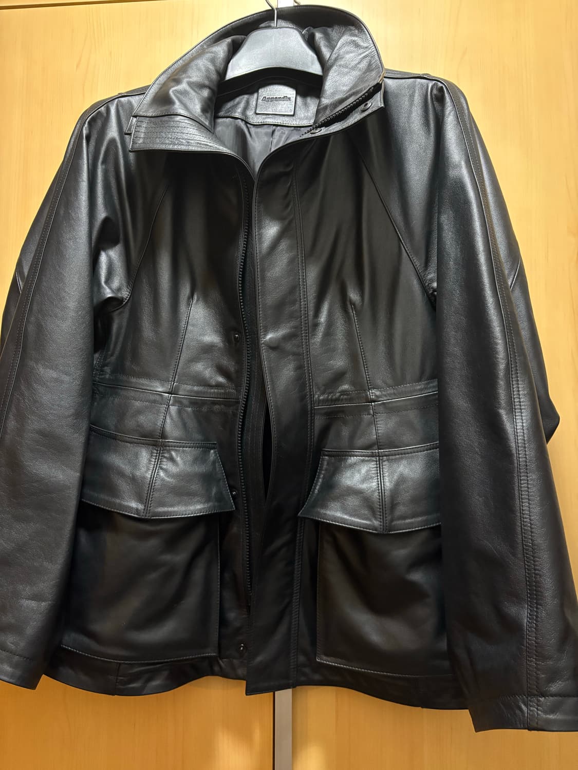 Mudule leather parker 2 size 상품이미지4