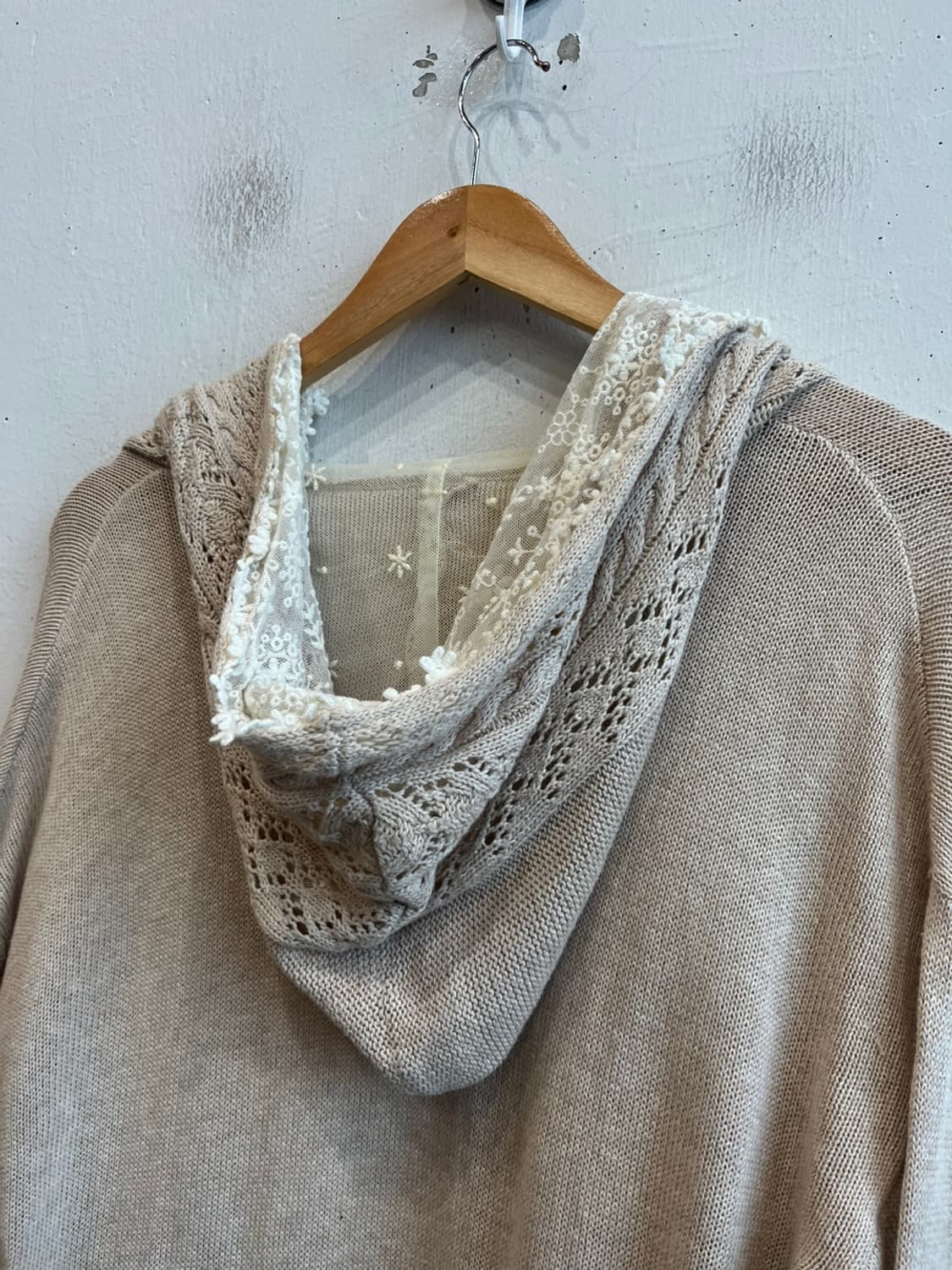 어스뮤직 JPN 모리 논버튼 가디건  상품이미지4