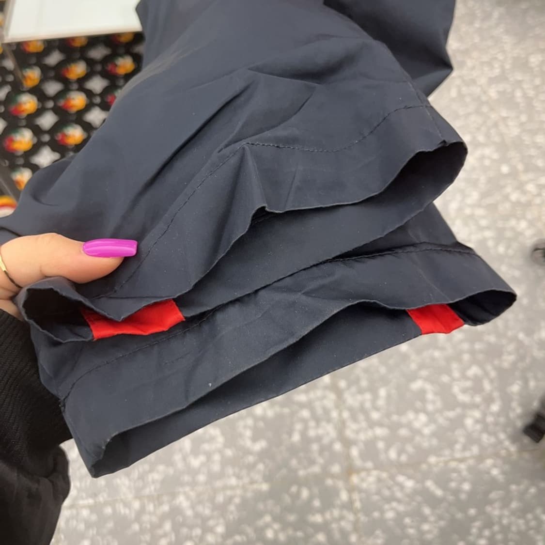 나이키 올드스쿨 레트로 레드 배색 트랙팬츠 7 C07189 상품이미지6