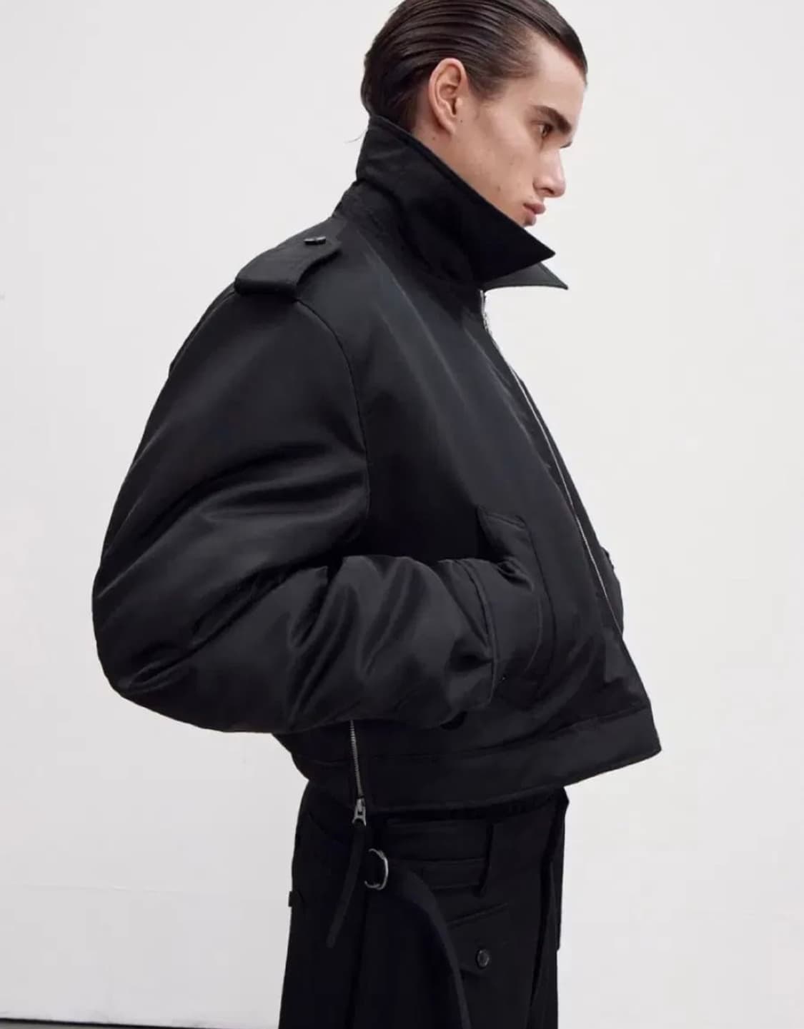 렉토 23fw 툴루즈(톨루즈) 나일론 봄버 자켓 상품이미지2