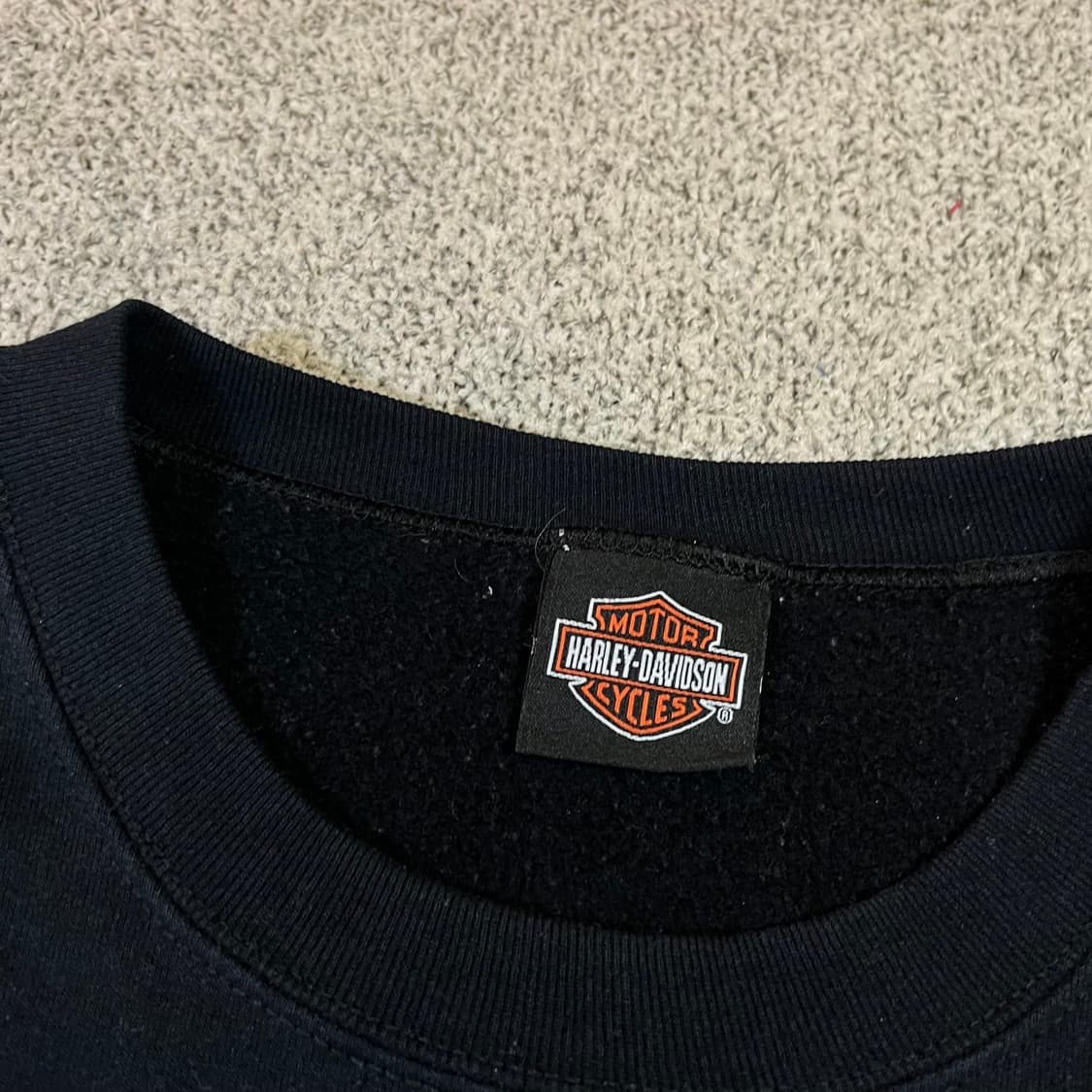 할리데이비슨 빅로고 맨투맨 상품이미지5