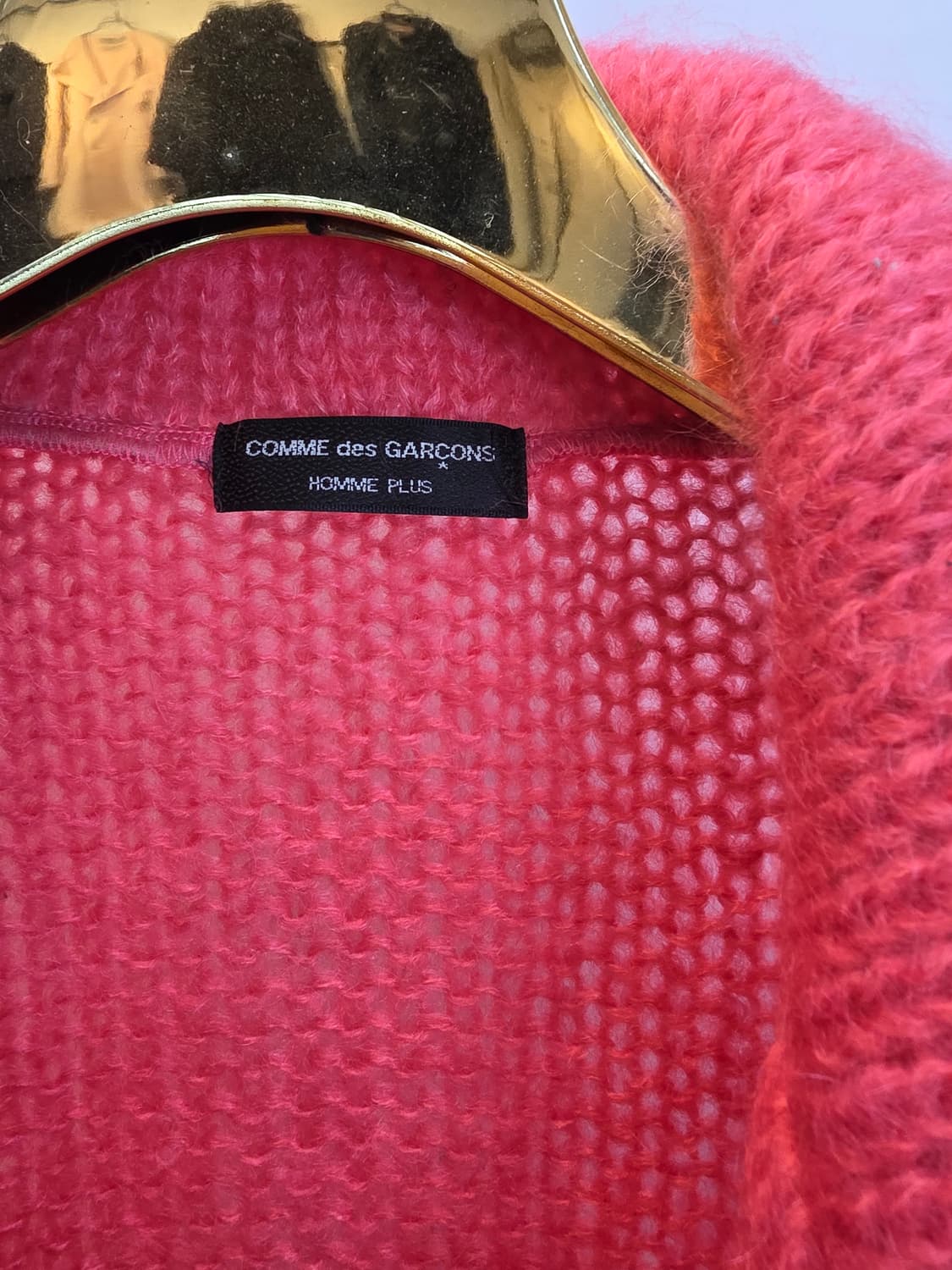 꼼데가르송 모헤어 니트 자켓 상품이미지2