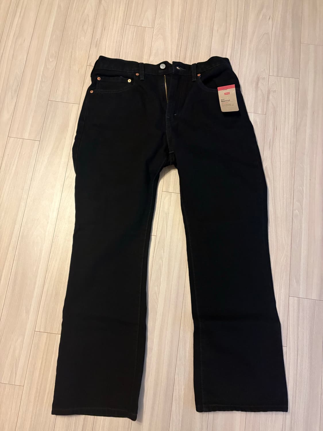 새상품 Levis 리바이스 517 부츠컷 진 블랙 34x30 상품이미지2