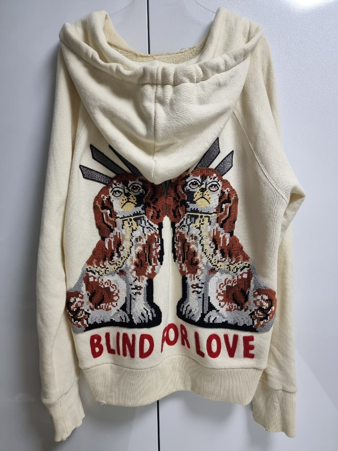 구찌 한정판 블라인드 포 러브 후디 후드티 상품이미지5