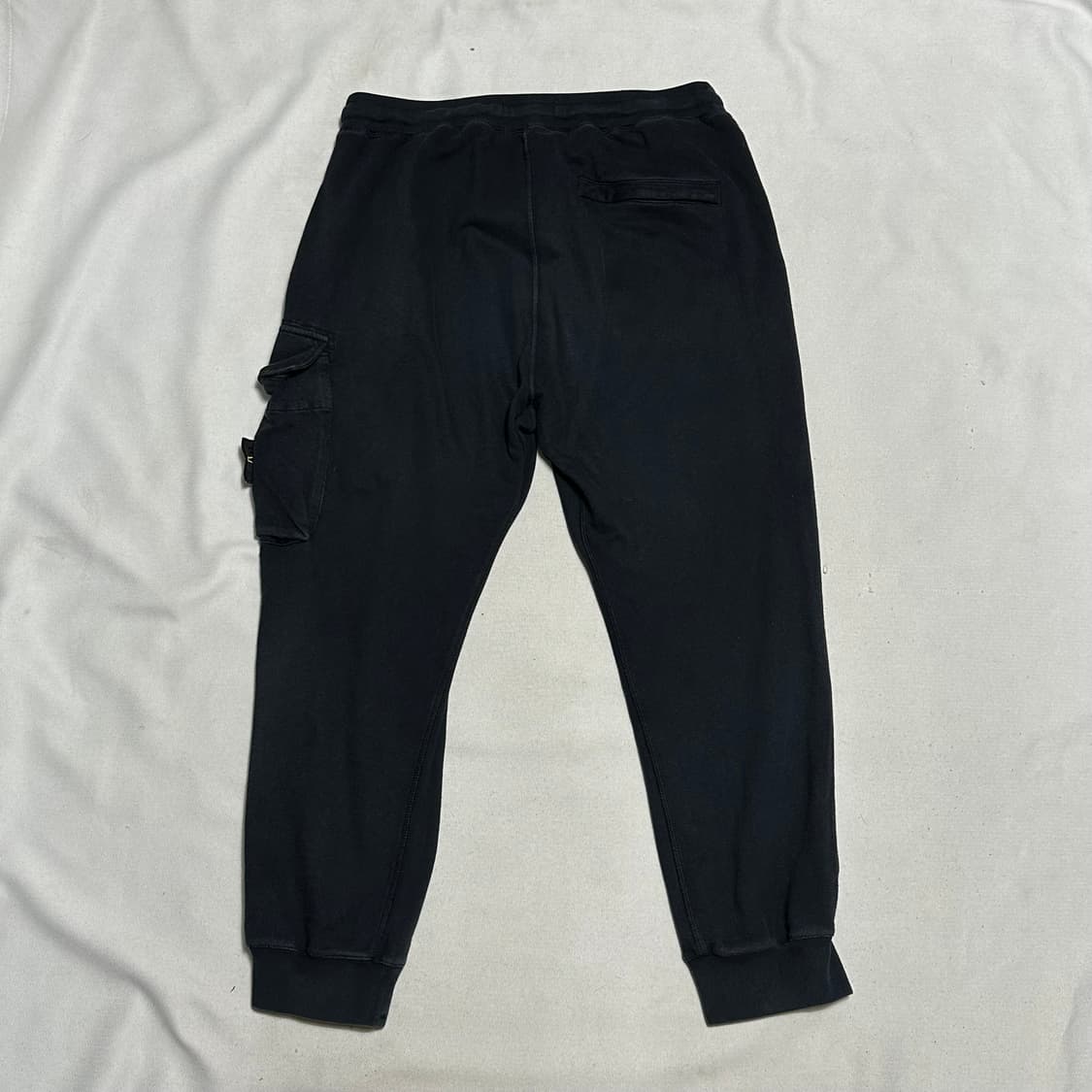 M 스톤 아일랜드 블랙 조거 팬츠 상품이미지3