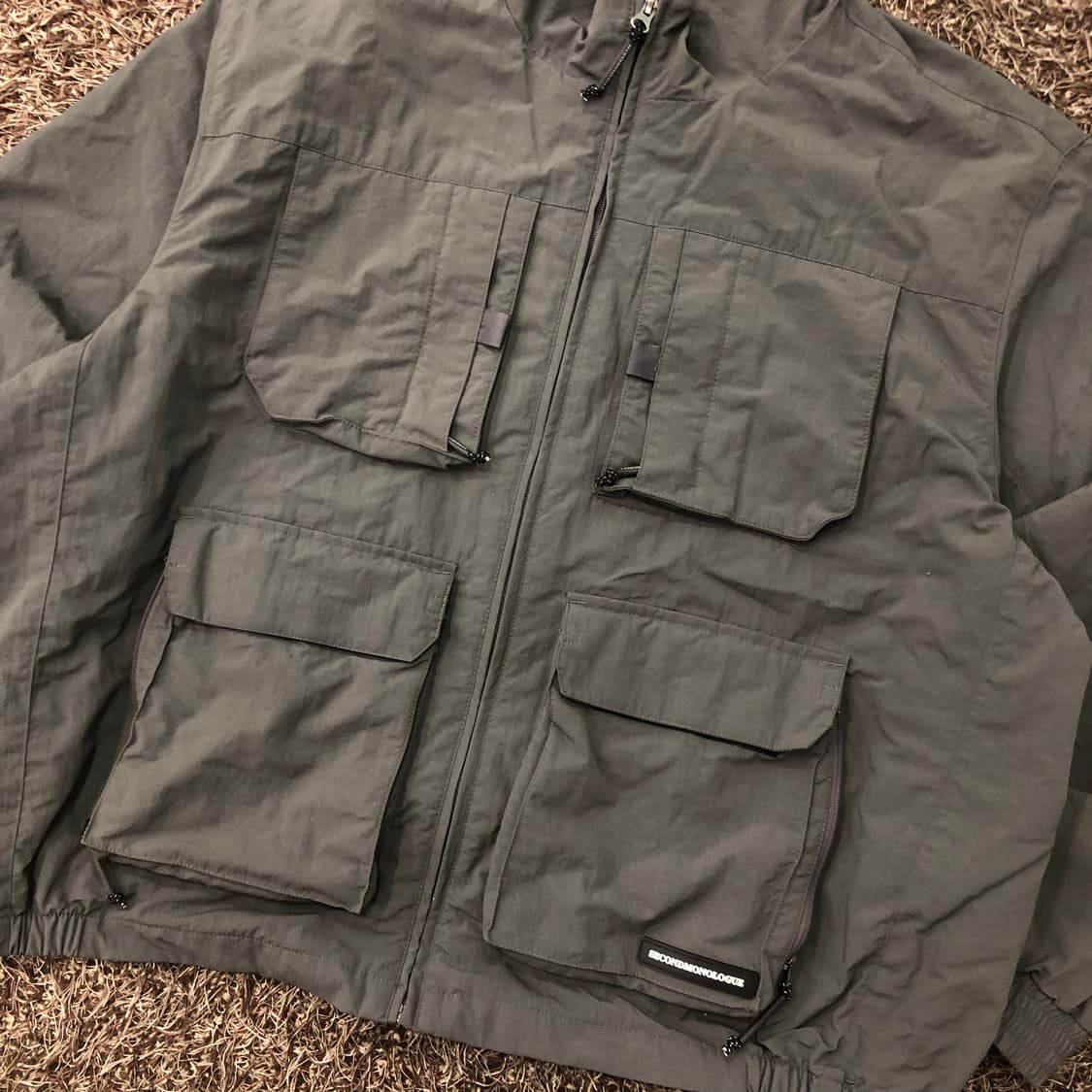 XL 세컨모놀로그 유틸리티 쿼드포켓 나일론 바람막이 자켓 상품이미지2