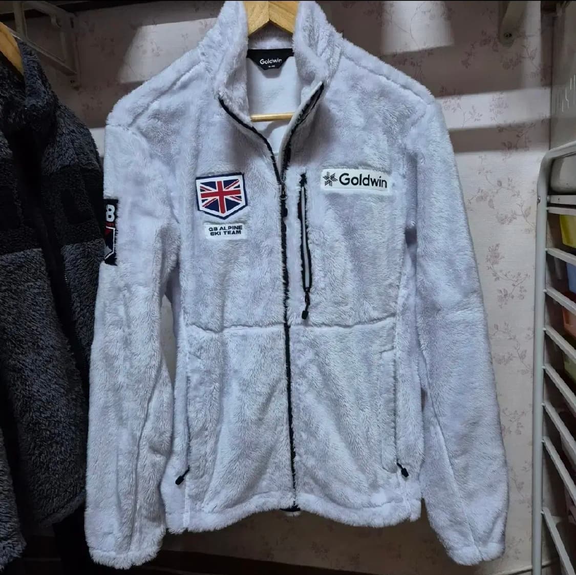 최상급 희긔 레어 고급소재 퍼 후리스 남여공용 95m 상품이미지4