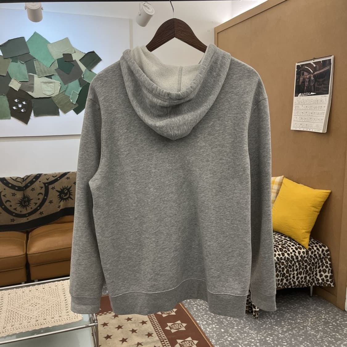 갭 올드스쿨 모던 캐주얼 빈티지 빅로고 후드티 M C10024 상품이미지4