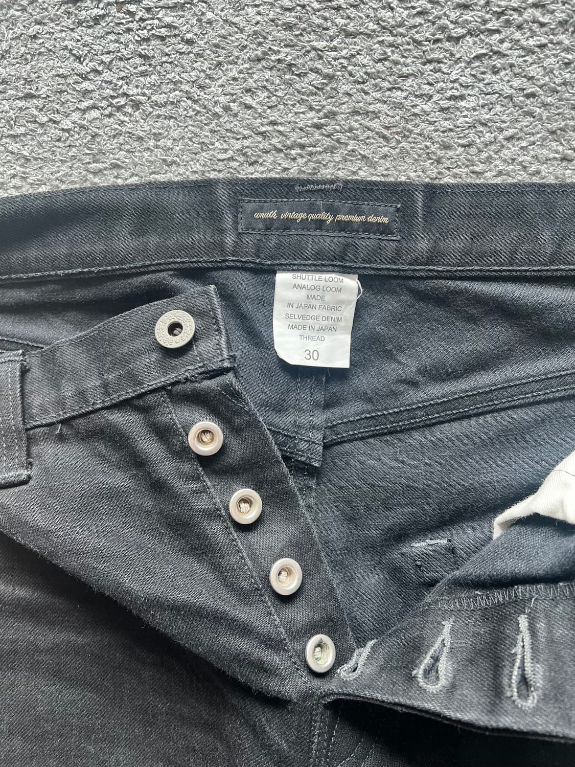 wrath 뤠스 뤠쓰 002 BK X BK 30사이즈 상품이미지2