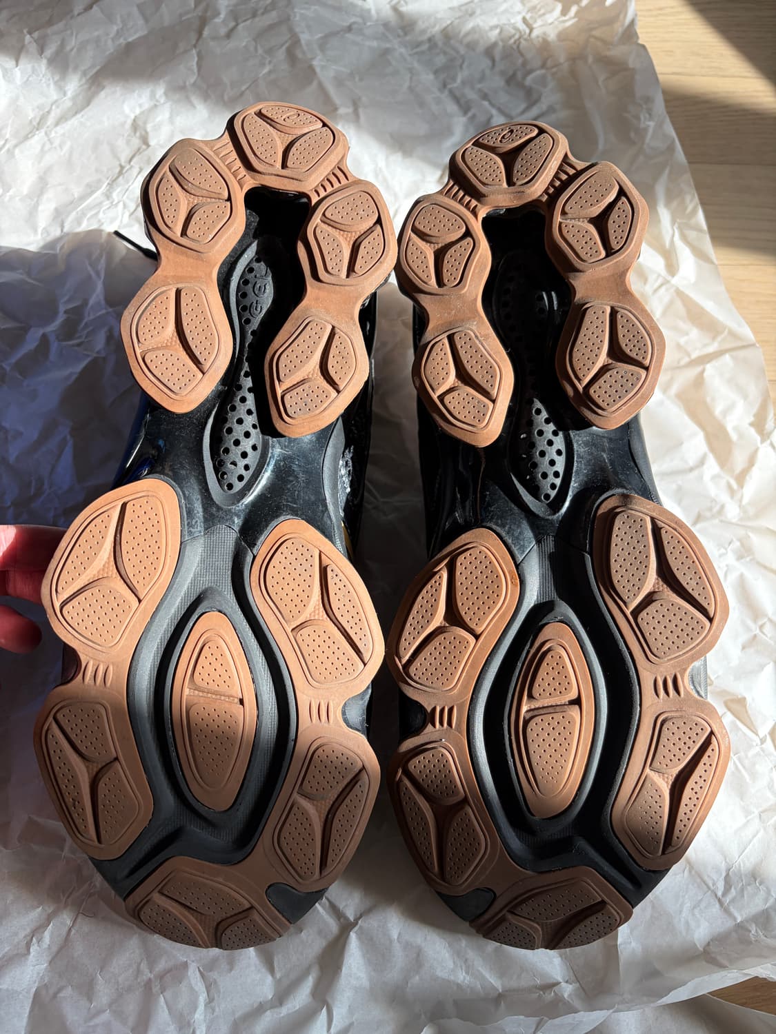 아식스 키코 젤퀀텀 지엔치아 블랙/브라운 상품이미지6