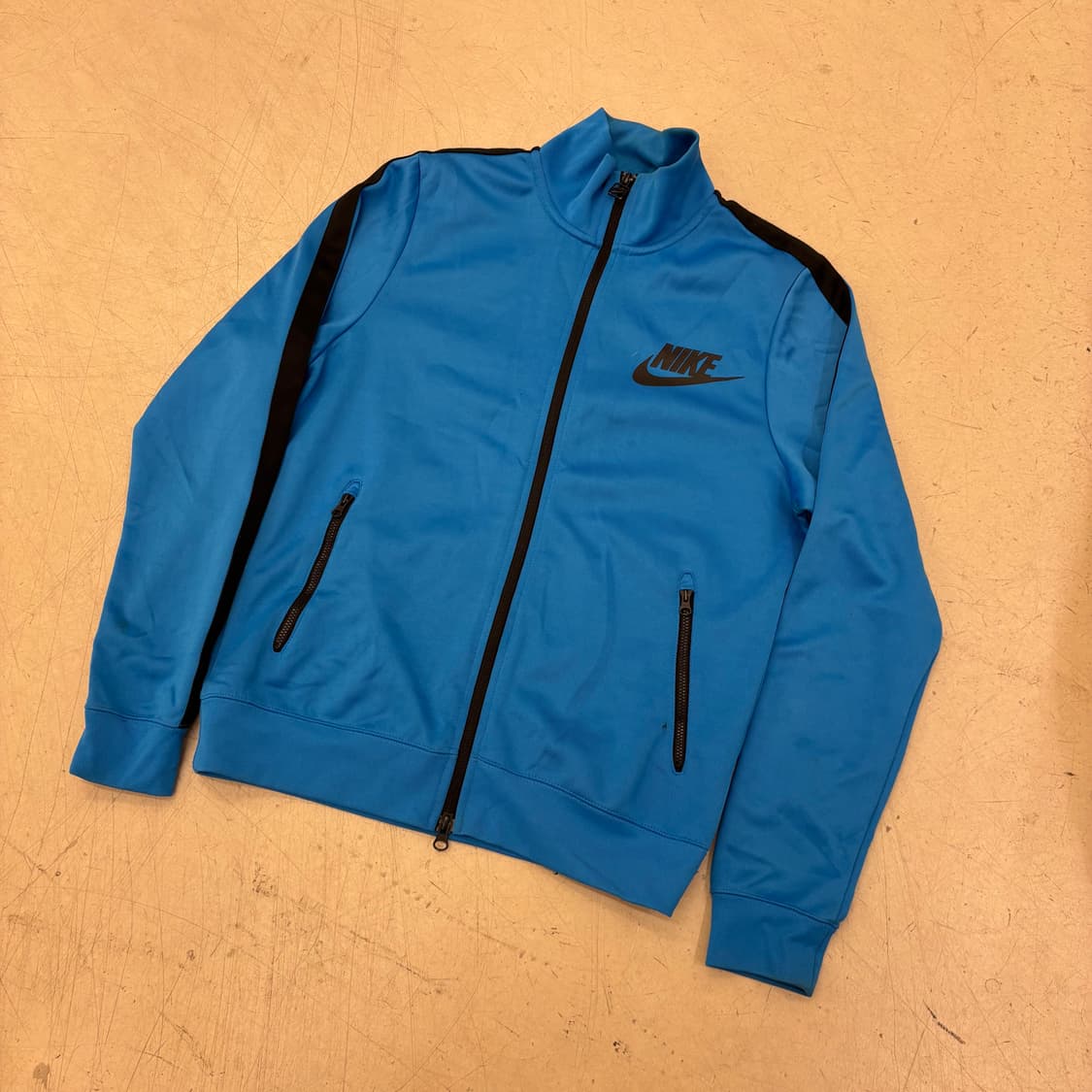 나이키 스몰로고 블루 투웨이 져지 상품이미지1