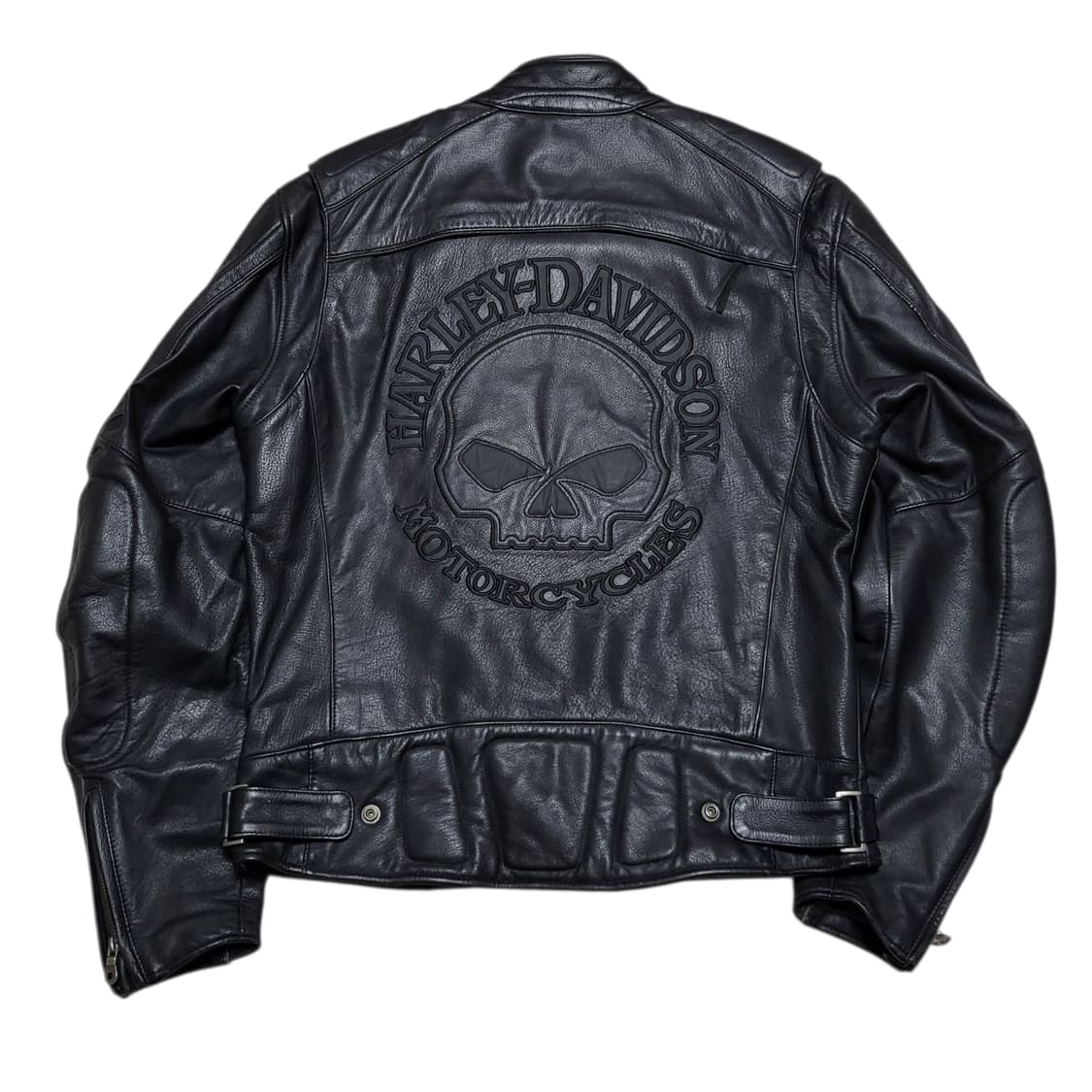 (m) 할리데이비슨 스컬 가죽자켓 할리데이비슨 라이더자켓 상품이미지2