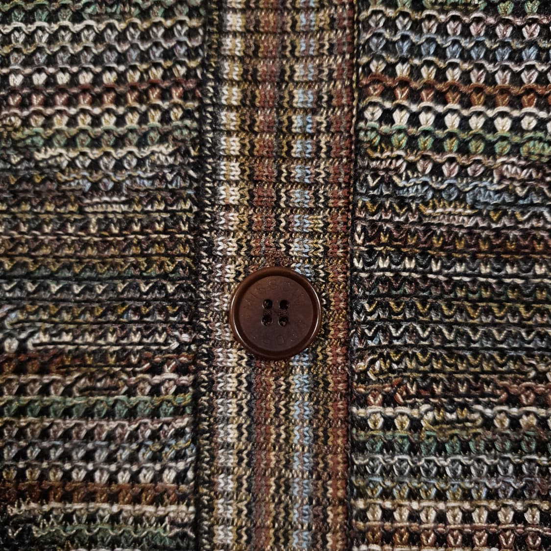 XL (105) 정품 미쏘니 멀티컬러 에스닉 니트 스웨터 가디건 상품이미지5