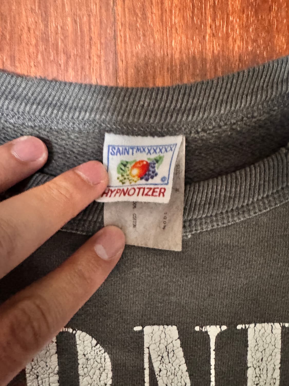 세인트 미카엘 너바나 BURNING 스웻셔츠 상품이미지4