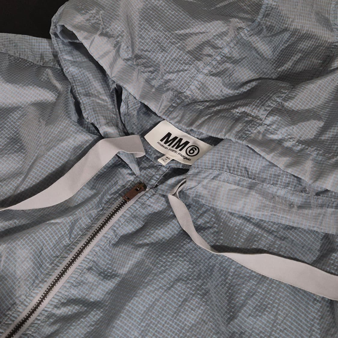MM6 경량 나일론 롱 바람막이 자켓  36사이즈 상품이미지2