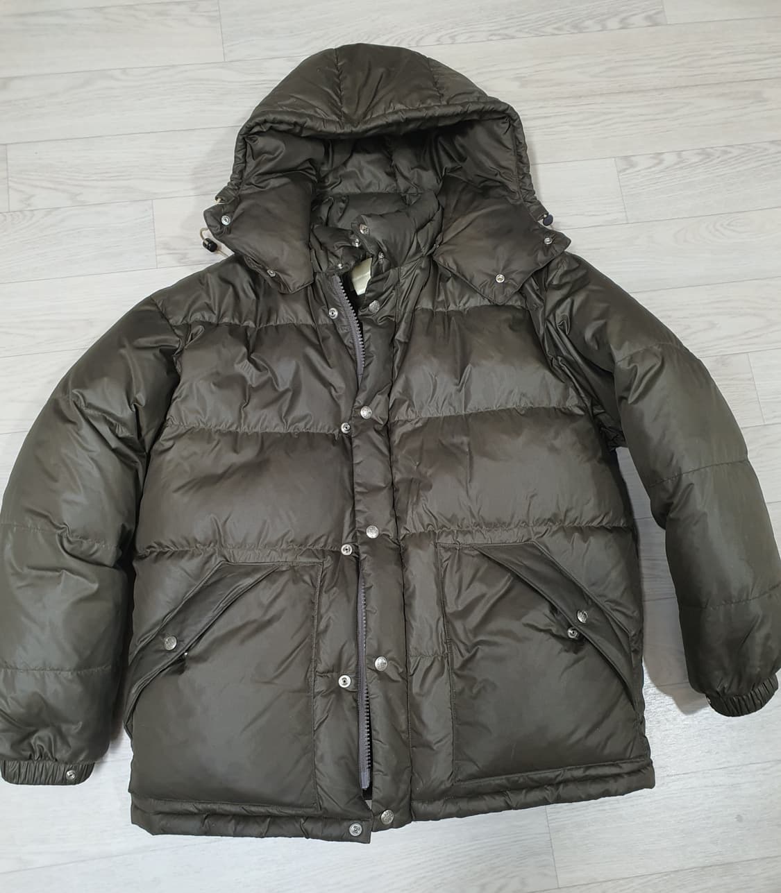 카키스 노마드 구스 다운 파카 브라운 khakis 상품이미지1