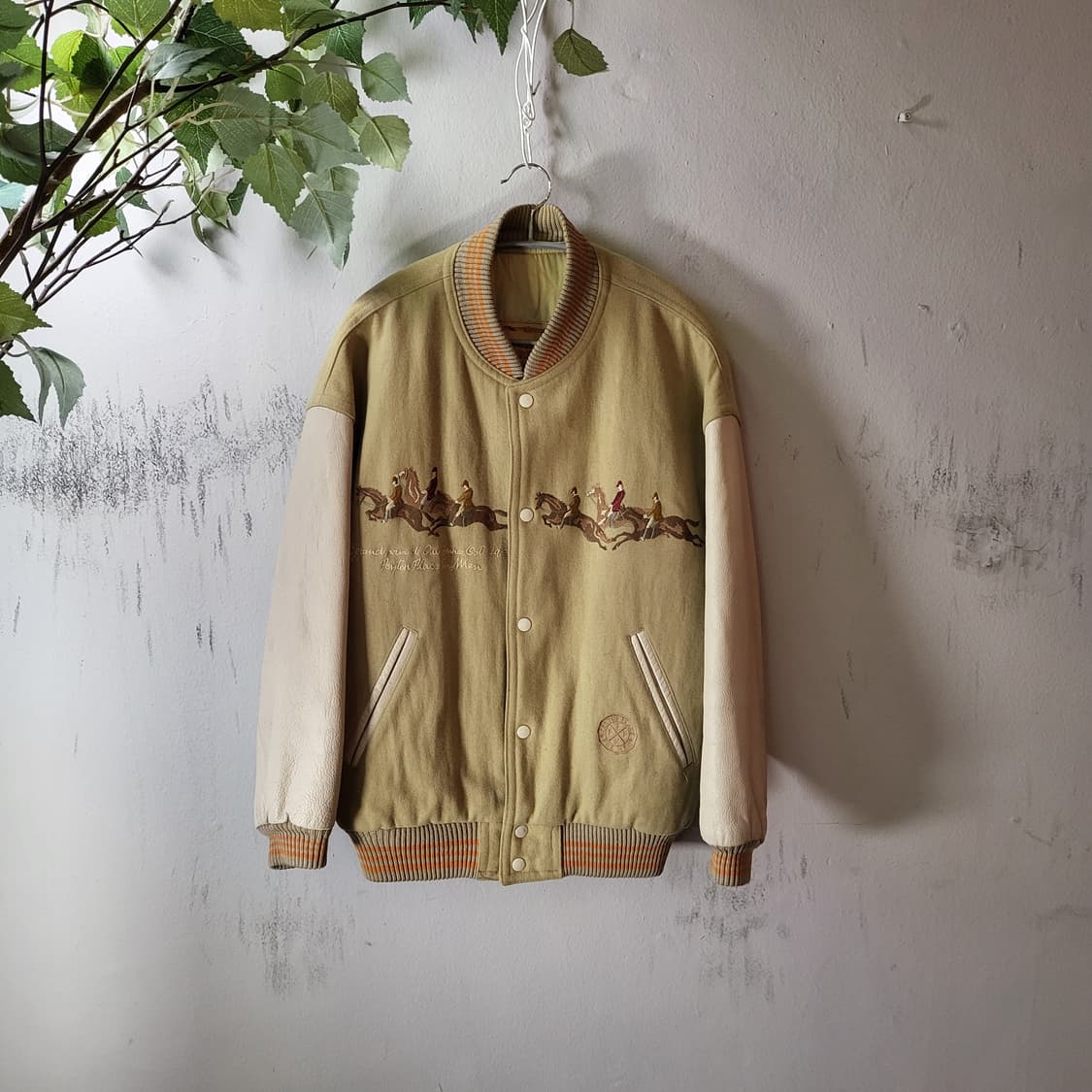 90s 페이튼 플레이스 바시티 자켓 (L) 상품이미지1