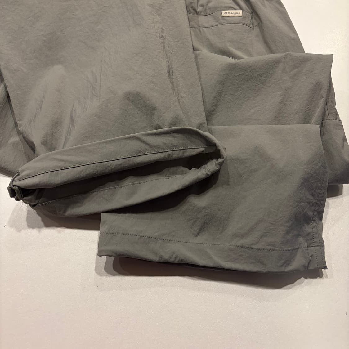 [M] 스노우피크 카고 나일론 팬츠 그레이 C896 상품이미지6