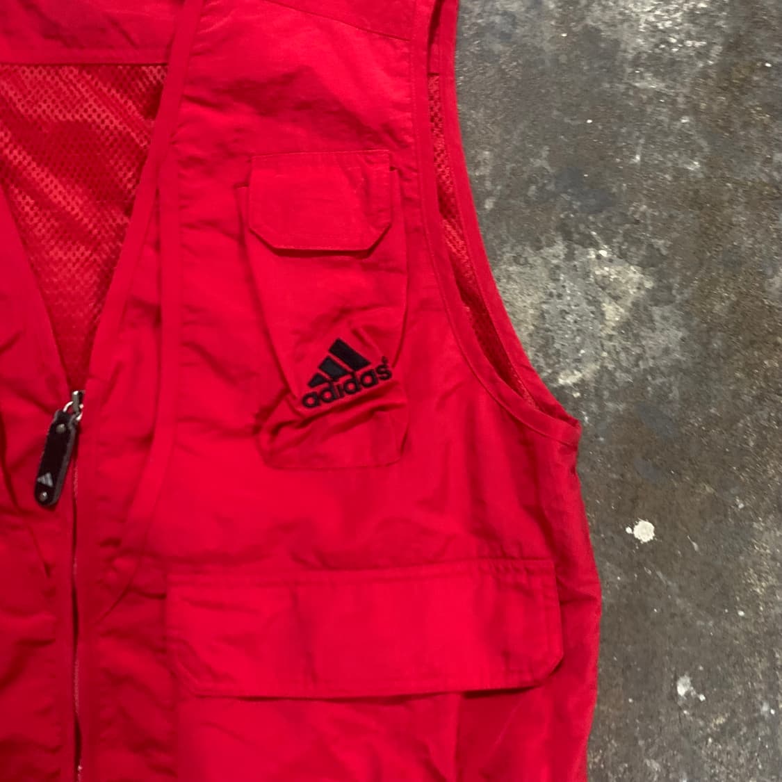 95 아디다스 올드스쿨 조끼/A656 상품이미지2