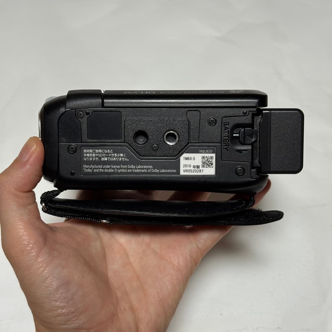 풀구성 Panasonic HDC-TM60 파나소닉캠코더 빈티지캠코더 디카 상품이미지5