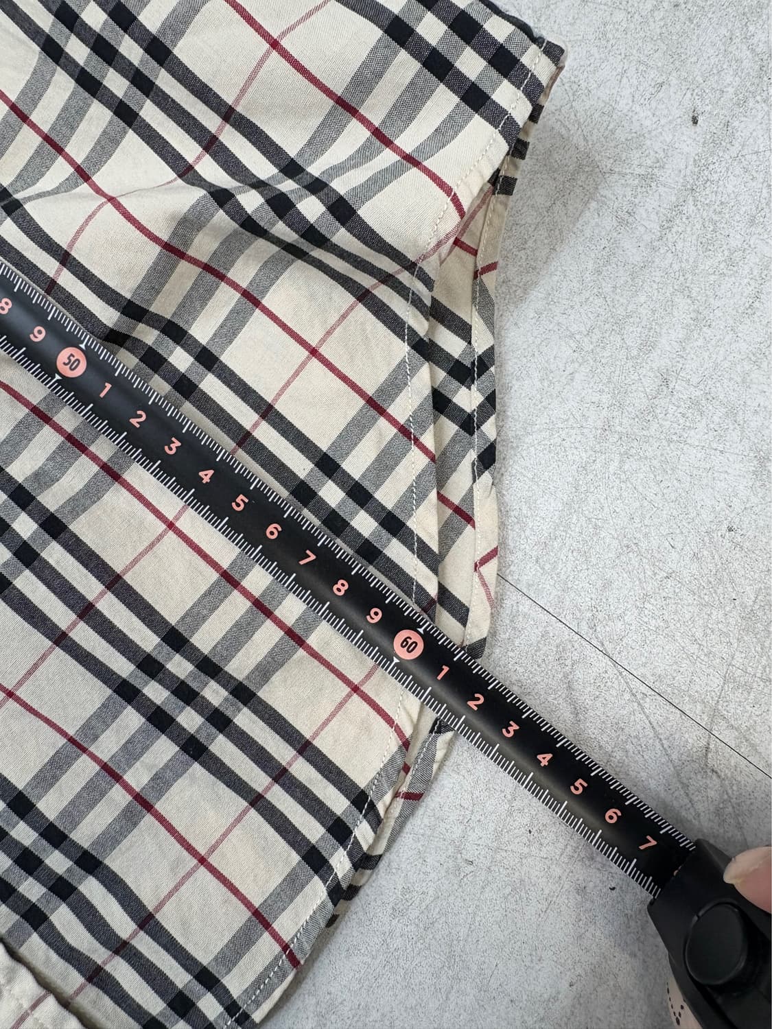 버버리 런던 클래식 체크 코튼 셔츠 상품이미지7