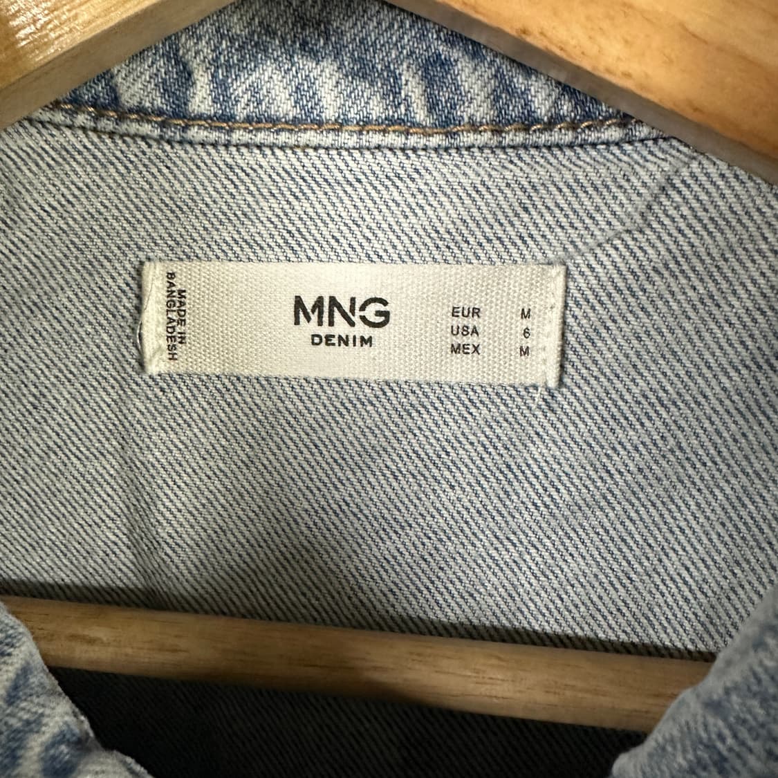 망고 데님 셔츠 스커트 상품이미지2