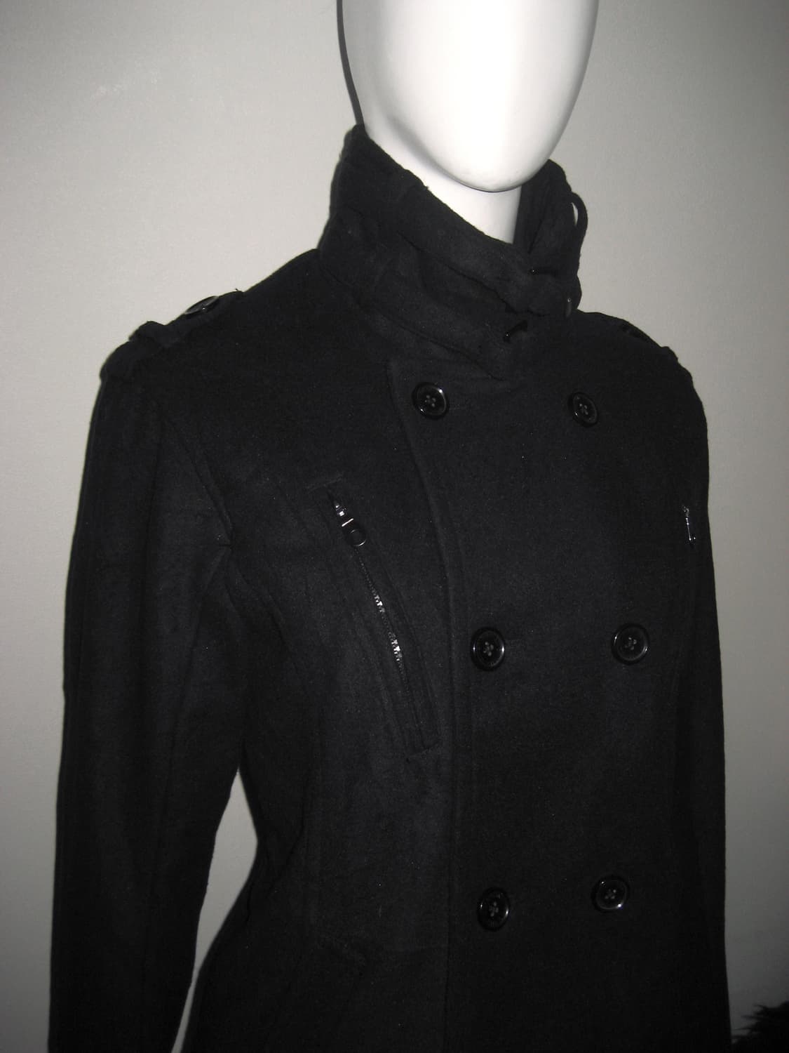 In the attic 인더아틱 하이넥 버클 자켓 상품이미지4