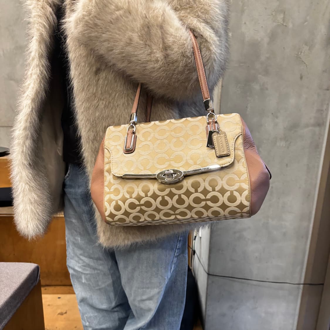 빈티지 코치 숄더백 y2k 갸루  상품이미지3