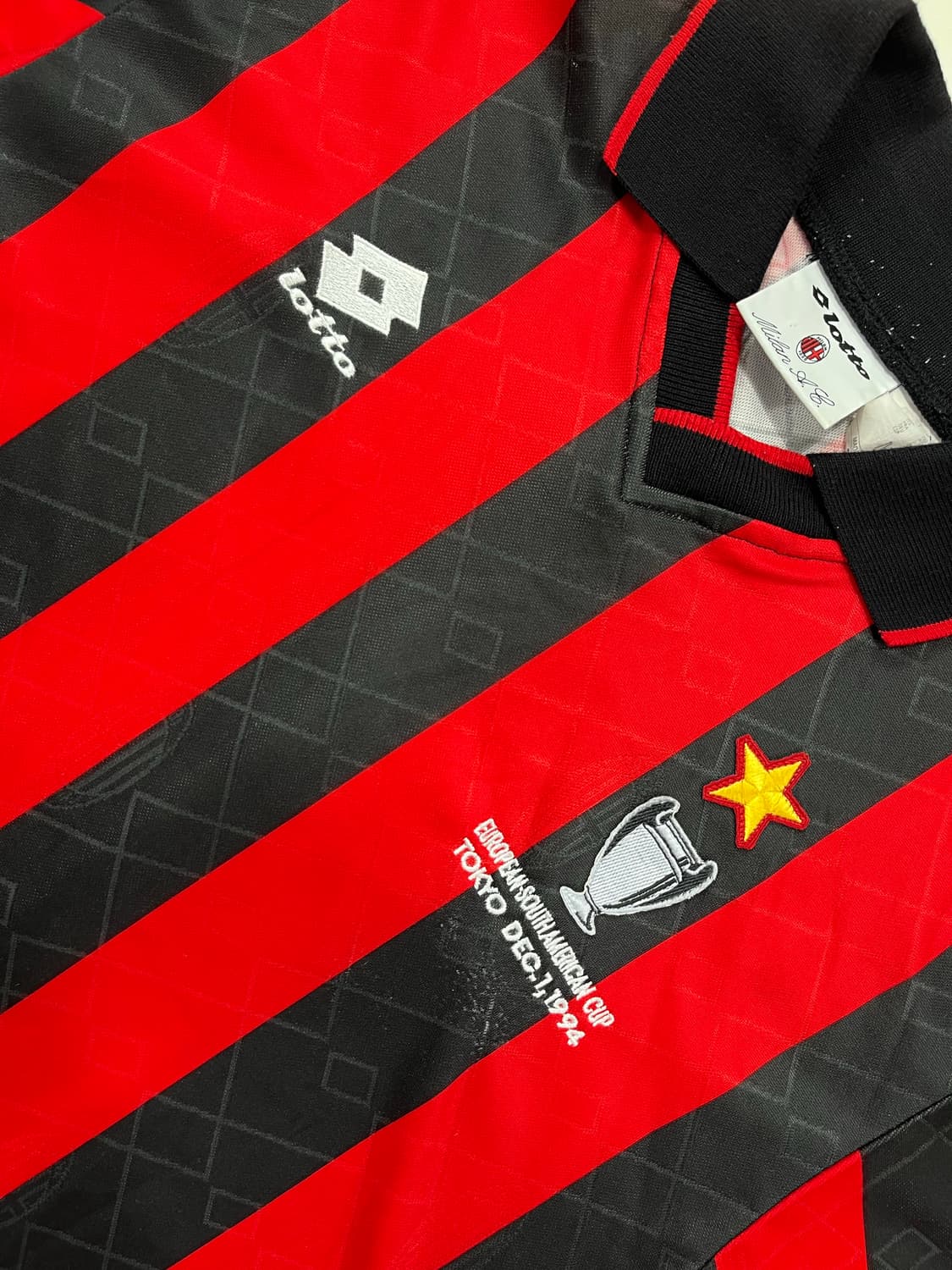 로또 94-95 AC 밀란 인터컨티넨탈컵 홈 마르코 반 바스텐 상품이미지4